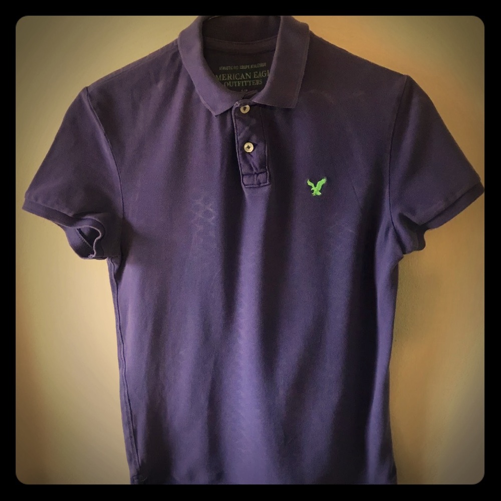 2 Small American Eagle polo shirt bundle